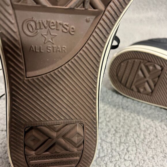 CONVERSE Chuck Taylor Leather Sneakers US M 11 / W 13 All Star High Top Trainers - Picture 14 of 14